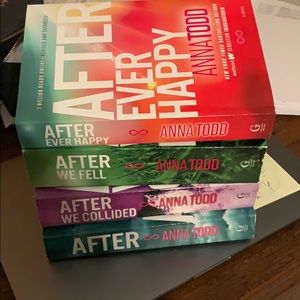 Anna Todd “After” book series (1-4)